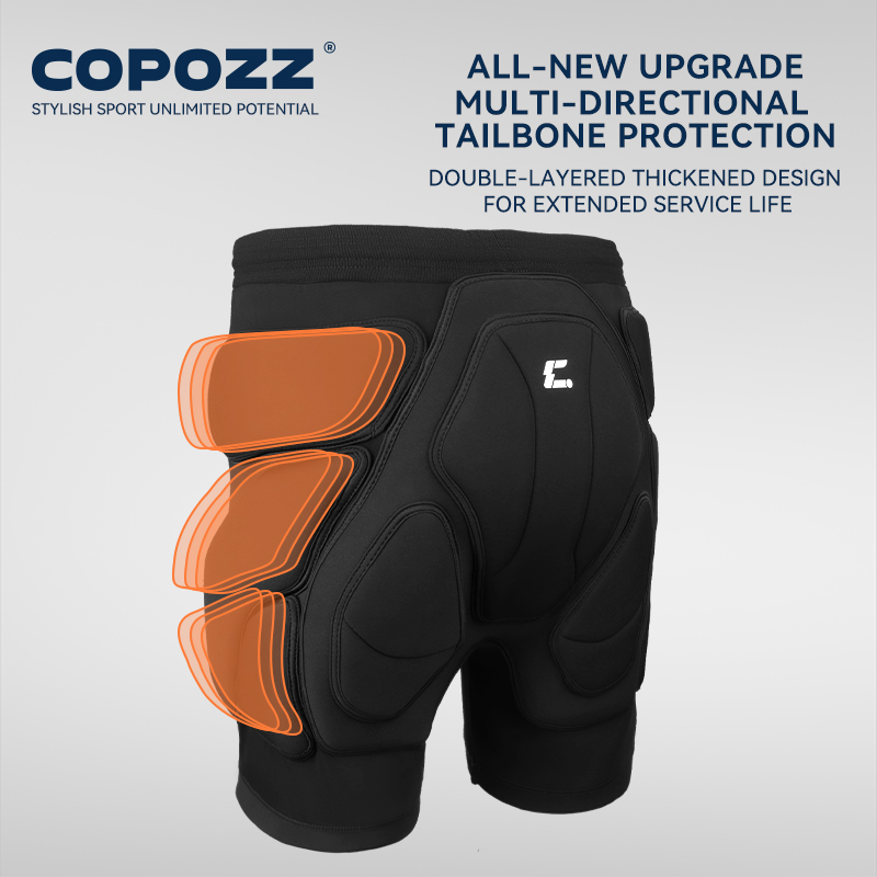 Motorcycle Gear Protection - Улучшенные защитные накладки COPOZZ для лыж,