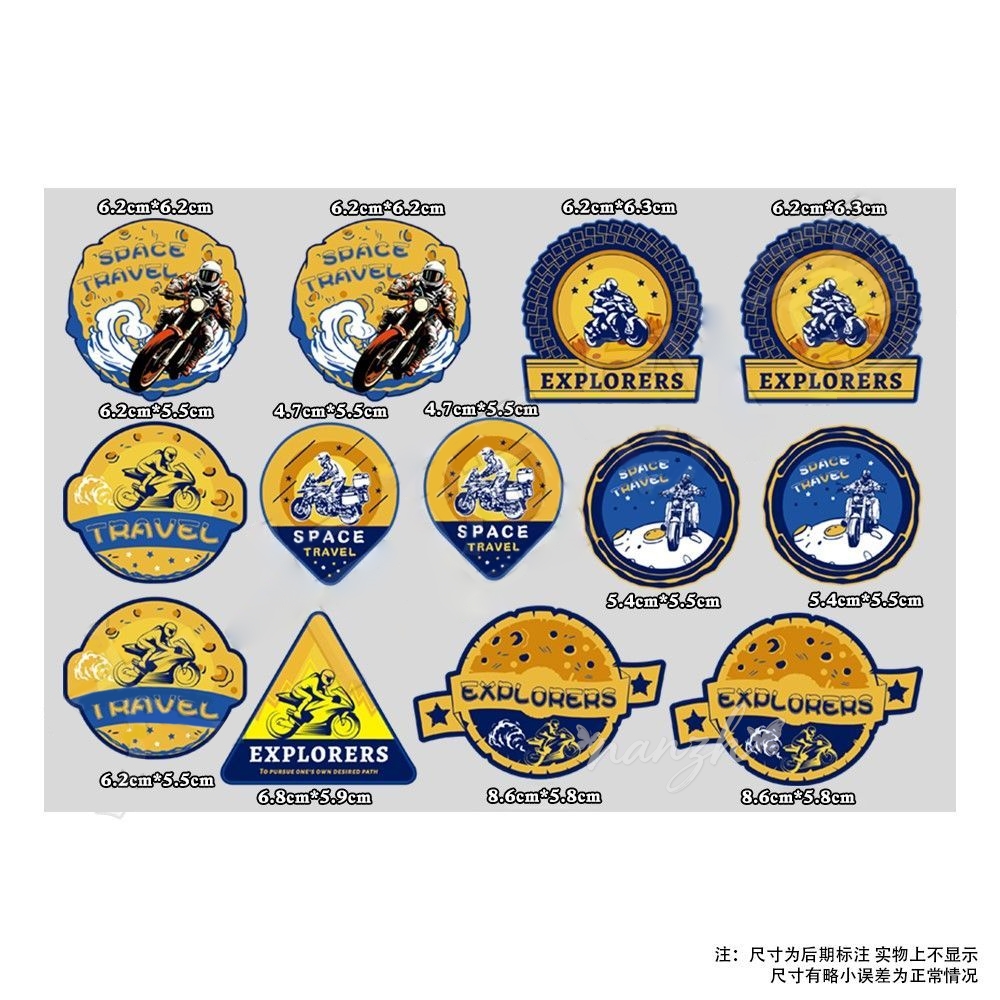 Защитная эмблема/наклейка на т – обзор и цена Motorcycle Gear Brand